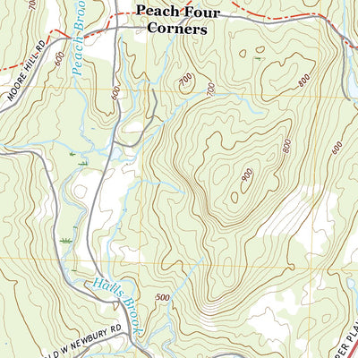 United States Geological Survey Newbury, VT (2021, 24000-Scale) digital map