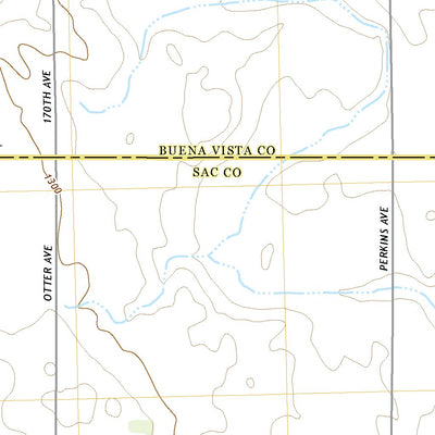 United States Geological Survey Newell West, IA (2022, 24000-Scale) digital map