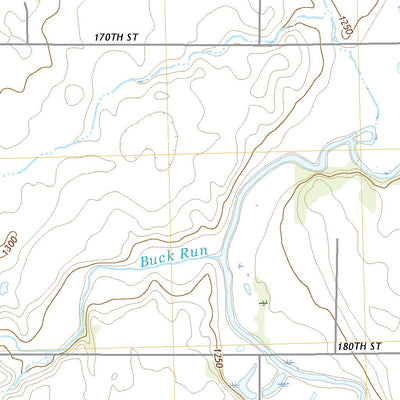 United States Geological Survey Newell West, IA (2022, 24000-Scale) digital map