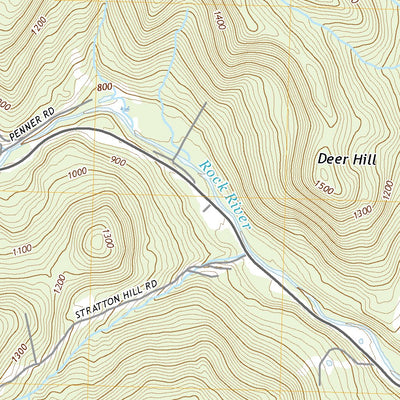 United States Geological Survey Newfane, VT (2021, 24000-Scale) digital map