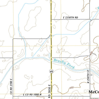 United States Geological Survey Newman, IL (2021, 24000-Scale) digital map
