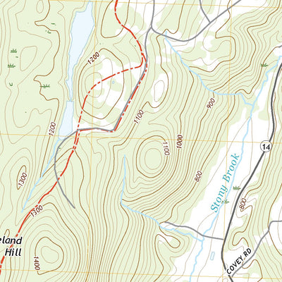 United States Geological Survey Newport Center, VT (2021, 24000-Scale) digital map