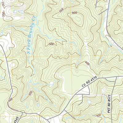 United States Geological Survey Newsome, TX (2022, 24000-Scale) digital map