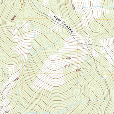 United States Geological Survey Newton Mountain, MT (2020, 24000-Scale) digital map