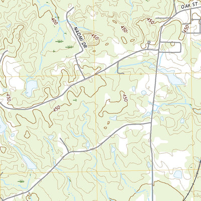 United States Geological Survey Newton, MS (2021, 24000-Scale) digital map