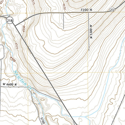United States Geological Survey Newton, UT (2020, 24000-Scale) digital map