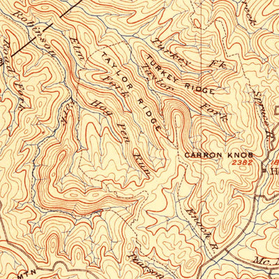 United States Geological Survey Nicholas, WV (1889, 125000-Scale) digital map