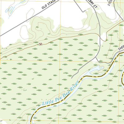 United States Geological Survey Nichols, SC (2020, 24000-Scale) digital map