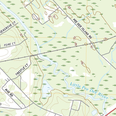 United States Geological Survey Nichols, SC (2020, 24000-Scale) digital map