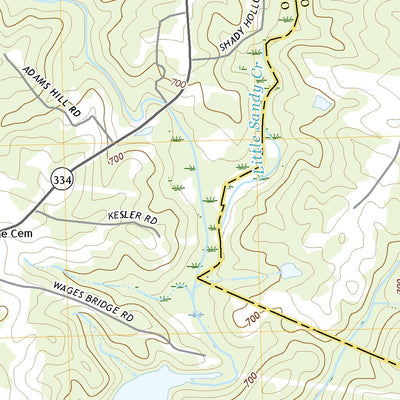 United States Geological Survey Nicholson, GA (2020, 24000-Scale) digital map