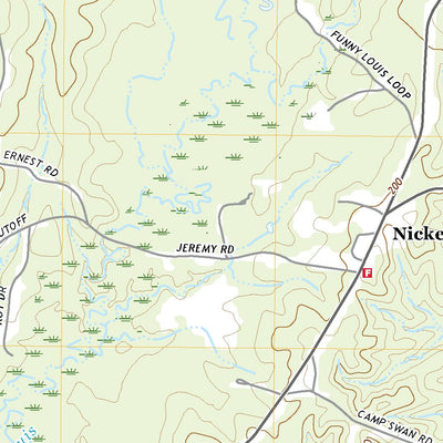 United States Geological Survey Nickel, LA (2020, 24000-Scale) digital map