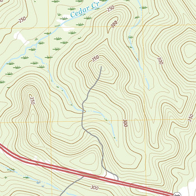 United States Geological Survey Nicklesville, GA (2020, 24000-Scale) digital map