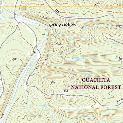 United States Geological Survey Nimrod, AR (2020, 24000-Scale) digital map
