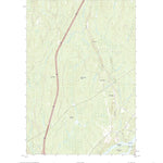 United States Geological Survey Nine Meadow Ridge, ME (2021, 24000-Scale) digital map