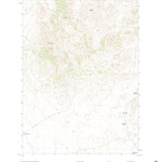 United States Geological Survey Ninemile Mountain, NV (2021, 24000-Scale) digital map
