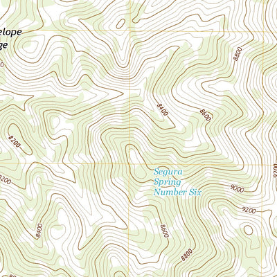 United States Geological Survey Ninemile Peak, NV (2021, 24000-Scale) digital map