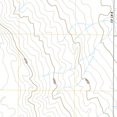 United States Geological Survey Ninemile Spring, CO (2022, 24000-Scale) digital map