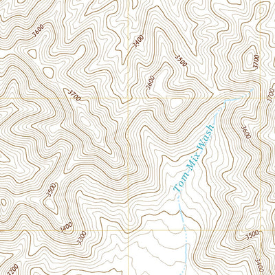 United States Geological Survey Ninetysix Hills SE, AZ (2021, 24000-Scale) digital map
