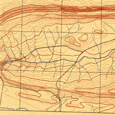 United States Geological Survey No Name, AR (1888, 62500-Scale) digital map