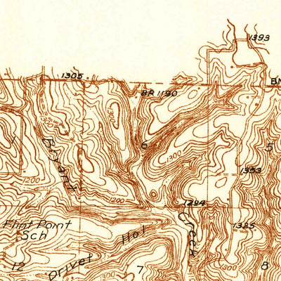 United States Geological Survey No Name, MO (1937, 48000-Scale) digital map