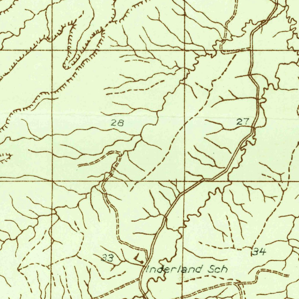 No Name, MT (1932, 48000-Scale) Map by United States Geological Survey ...