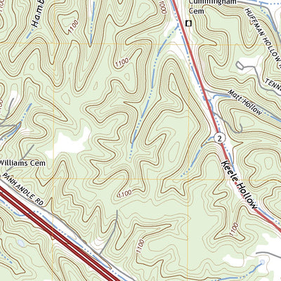United States Geological Survey Noah, TN (2022, 24000-Scale) digital map