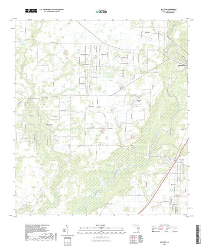 United States Geological Survey Nocatee, FL (2021, 24000-Scale) digital map