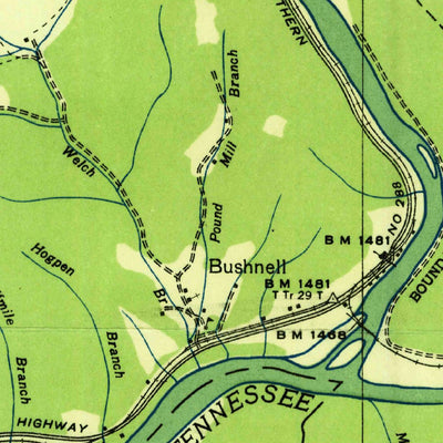 United States Geological Survey Noland Creek, NC (1936, 24000-Scale) digital map