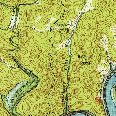 United States Geological Survey Noland Creek, NC (1940, 24000-Scale) digital map