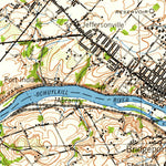 United States Geological Survey Norristown, PA (1943, 62500-Scale) digital map