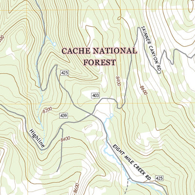 United States Geological Survey North Canyon, ID (2020, 24000-Scale) digital map