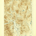 United States Geological Survey North Conway, NH-ME (1896, 62500-Scale) digital map