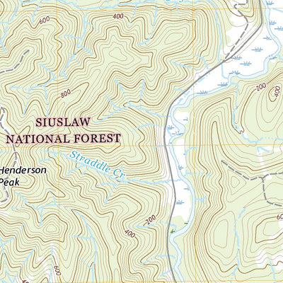 United States Geological Survey North Fork, OR (2020, 24000-Scale) digital map