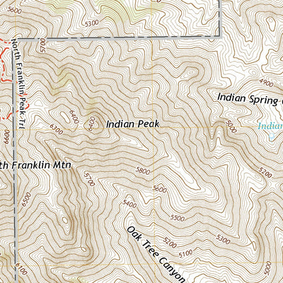 United States Geological Survey North Franklin Mountain, TX (2022, 24000-Scale) digital map