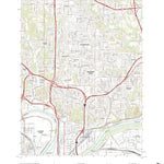 United States Geological Survey North Kansas City, MO (2021, 24000-Scale) digital map