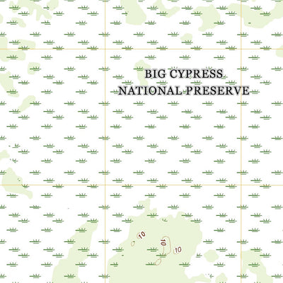 United States Geological Survey North of Fiftymile Bend, FL (2021, 24000-Scale) digital map