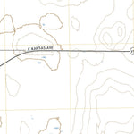 United States Geological Survey North of Pierceville, KS (2022, 24000-Scale) digital map