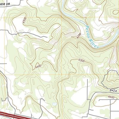 United States Geological Survey North San Ysidro, NM (2020, 24000-Scale) digital map