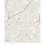 United States Geological Survey Northeast Atlanta, GA (2020, 24000-Scale) digital map