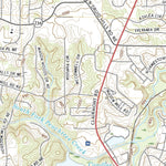 United States Geological Survey Northeast Atlanta, GA (2020, 24000-Scale) digital map
