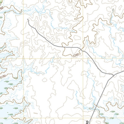 United States Geological Survey Northeast Lake Kemp, TX (2022, 24000-Scale) digital map