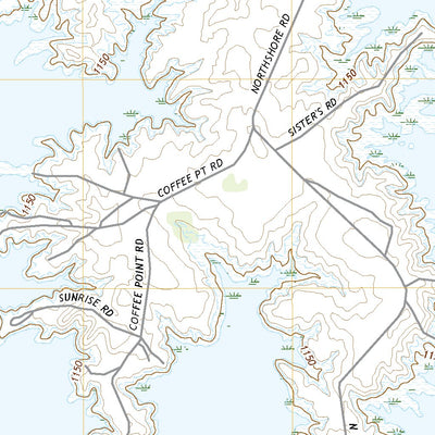 United States Geological Survey Northeast Lake Kemp, TX (2022, 24000-Scale) digital map