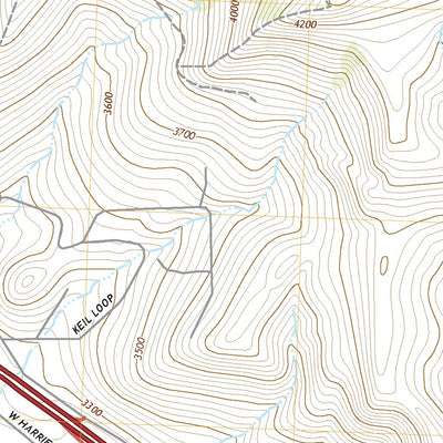 United States Geological Survey Northwest Missoula, MT (2020, 24000-Scale) digital map