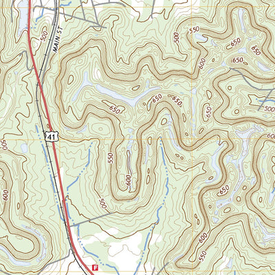 United States Geological Survey Nortonville, KY (2022, 24000-Scale) digital map