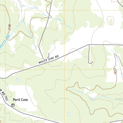 United States Geological Survey Nott Branch, TX (2022, 24000-Scale) digital map