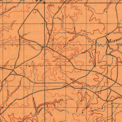 United States Geological Survey Nowata, OK-KS (1901, 125000-Scale) digital map