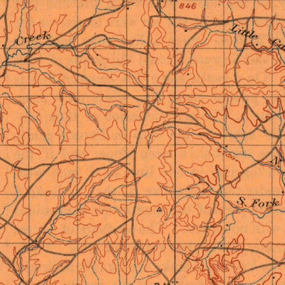 United States Geological Survey Nowata, OK-KS (1901, 125000-Scale) digital map