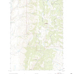 United States Geological Survey Nugent Park, WY (2021, 24000-Scale) digital map