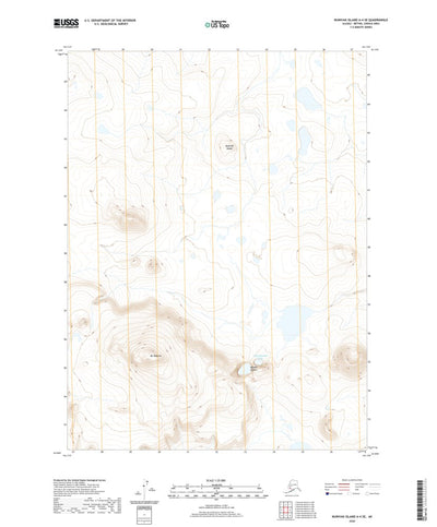 United States Geological Survey Nunivak Island A-4 SE, AK (2020, 25000-Scale) digital map