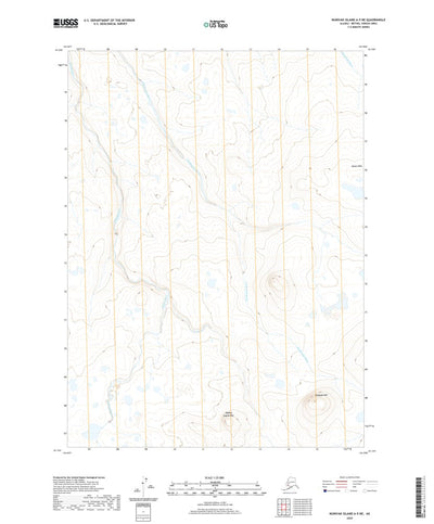 United States Geological Survey Nunivak Island A-5 NE, AK (2020, 25000-Scale) digital map